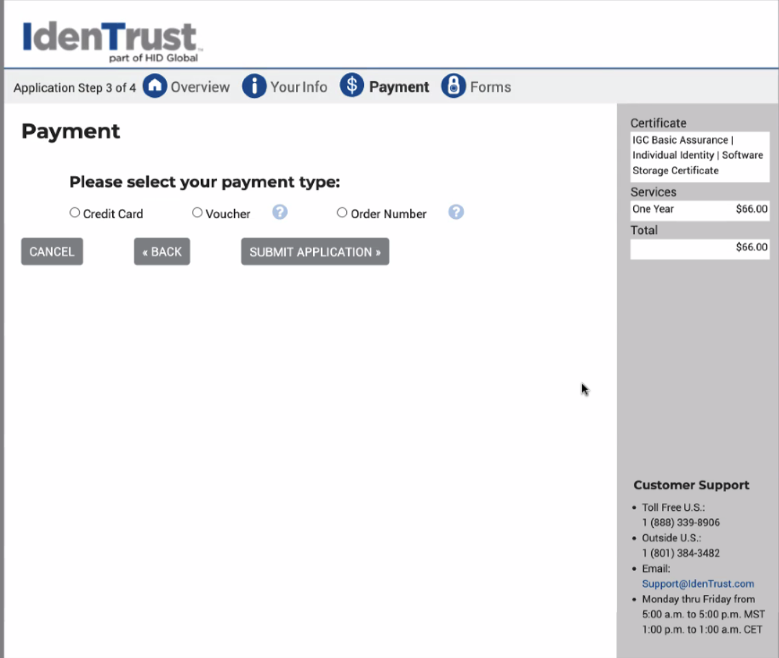 How to Purchase, Download and Upload Your IdenTrust Certificate (Windows)